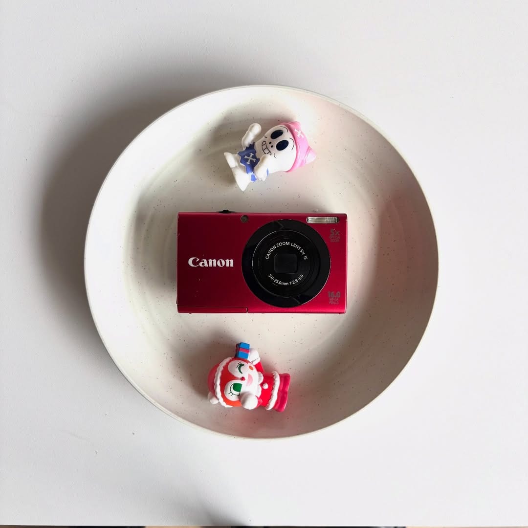Canon canon powershot a3400 is red-black ✧˚ ༘ ⋆｡♡