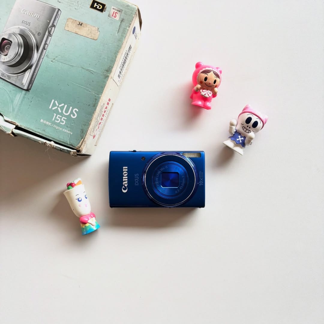 Canon canon ixus 155 blue˙ ✩°˖🫐